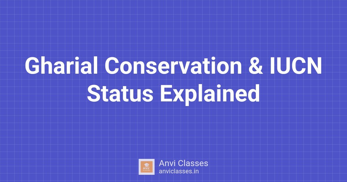 Gharial Conservation & IUCN Status Explained