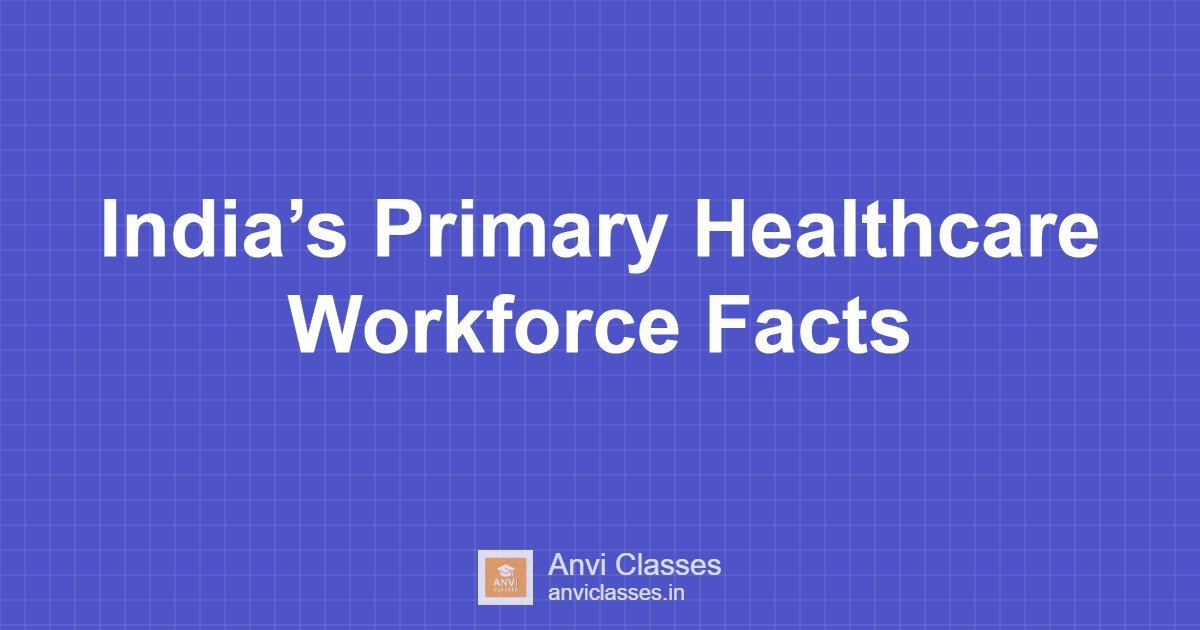 India’s Primary Healthcare Workforce Facts