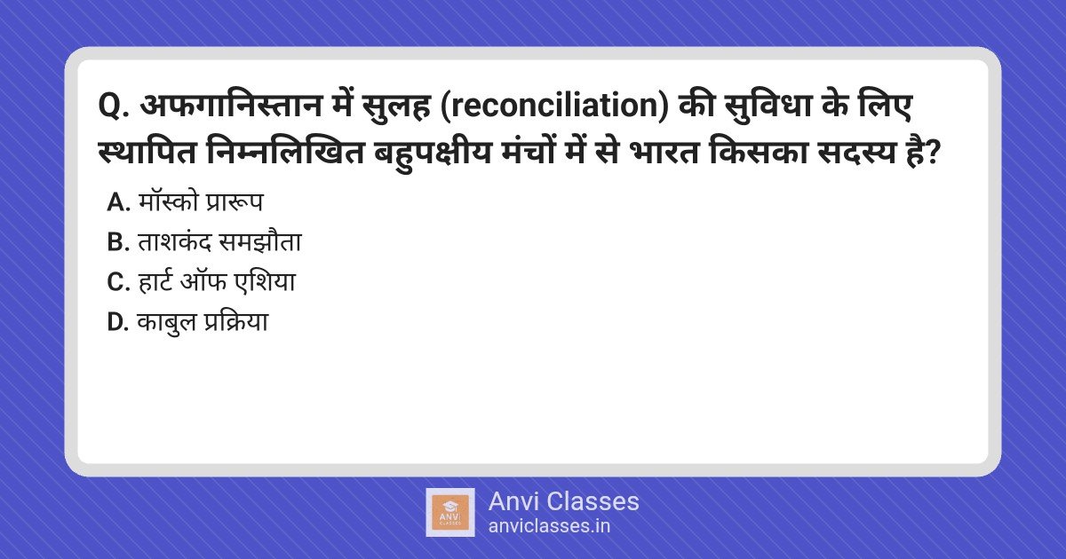 India’s Role in Afghanistan Reconciliation