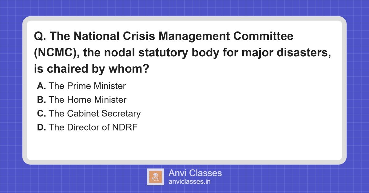 NCMC Leadership & Disaster Management