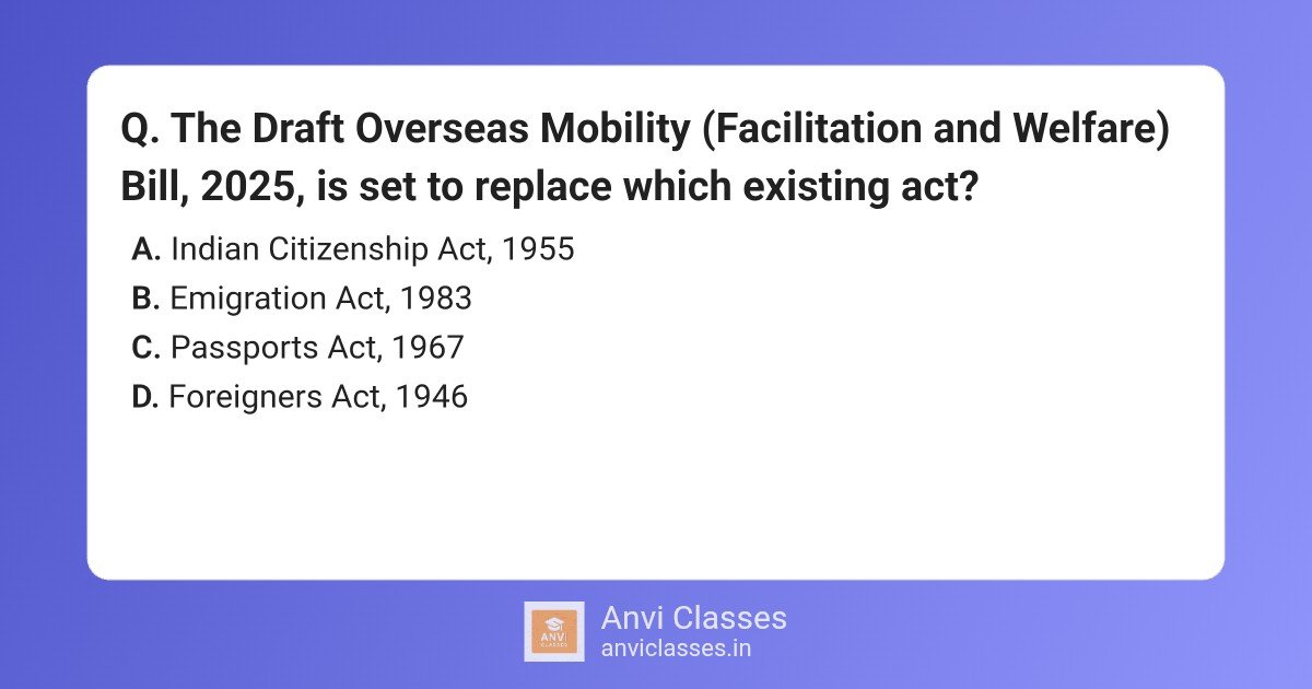 Overseas Mobility Bill 2025 & Emigration Act Replacement