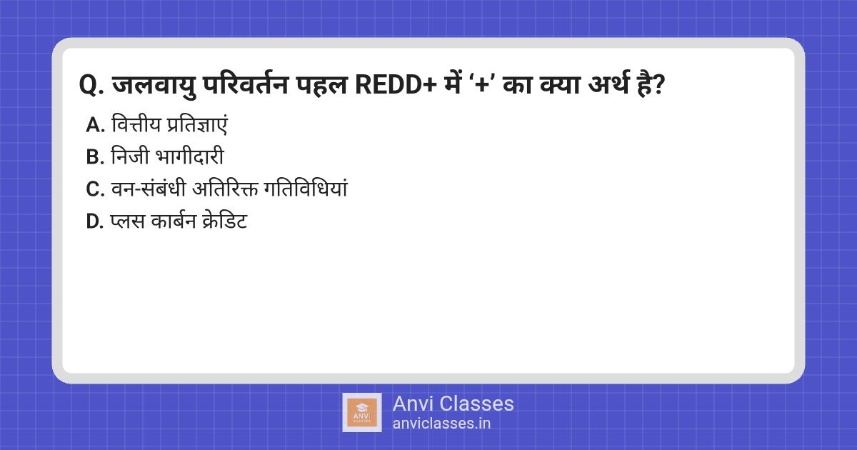 REDD+ Climate Initiative: Understanding the ‘Plus’