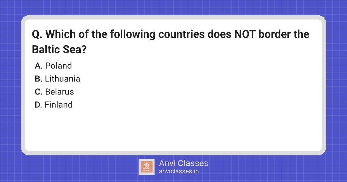 Baltic Sea Bordering Countries