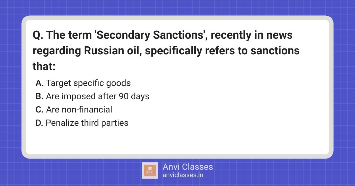 Secondary Sanctions: Penalizing Third Parties