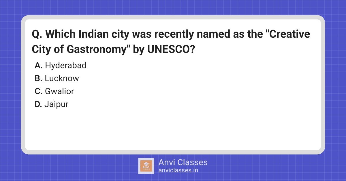 UNESCO Creative City of Gastronomy: Lucknow & Indian Cities