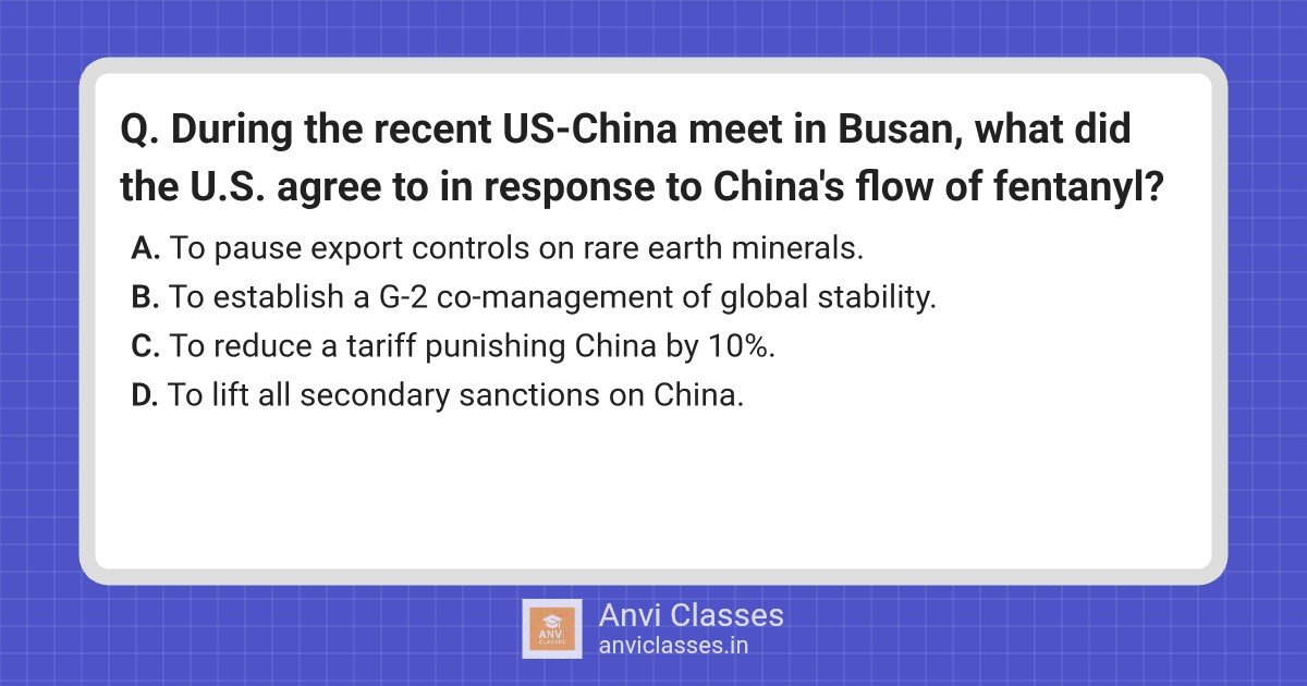 US-China Fentanyl Deal: Tariff Reduction & Rare Earths