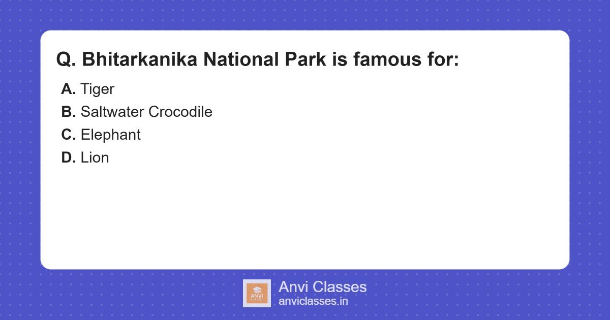 Bhitarkanika National Park & Saltwater Crocodiles