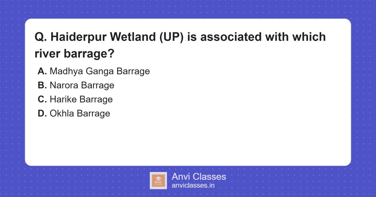 Haiderpur Wetland & Madhya Ganga Barrage