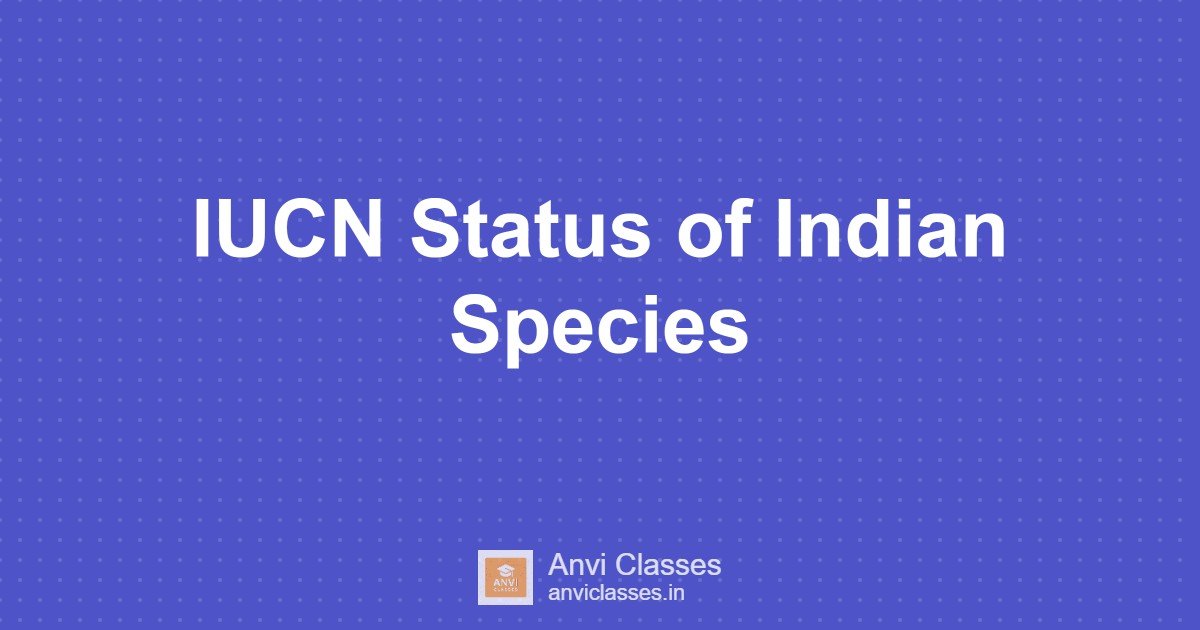 IUCN Status of Indian Species