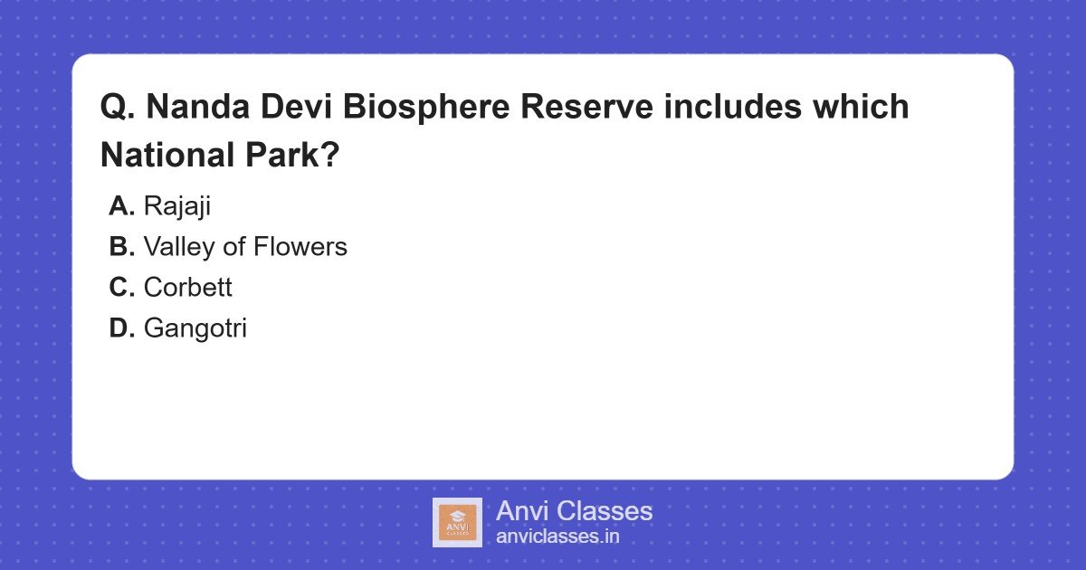 Nanda Devi Biosphere Reserve & Valley of Flowers NP