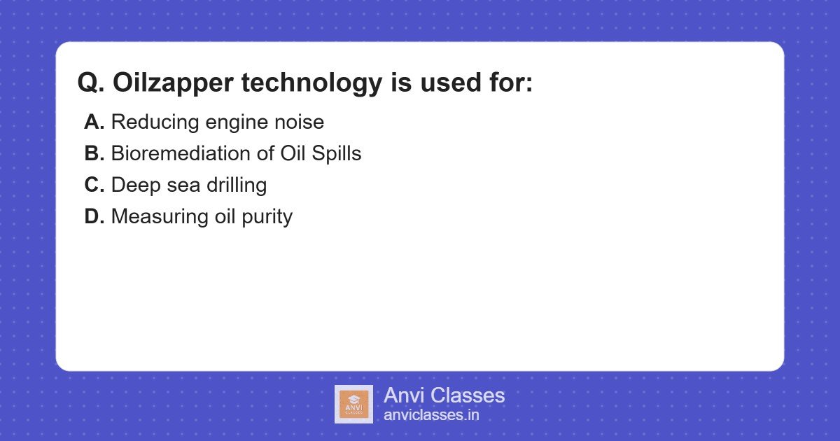 Oilzapper Technology: Bioremediation of Oil Spills