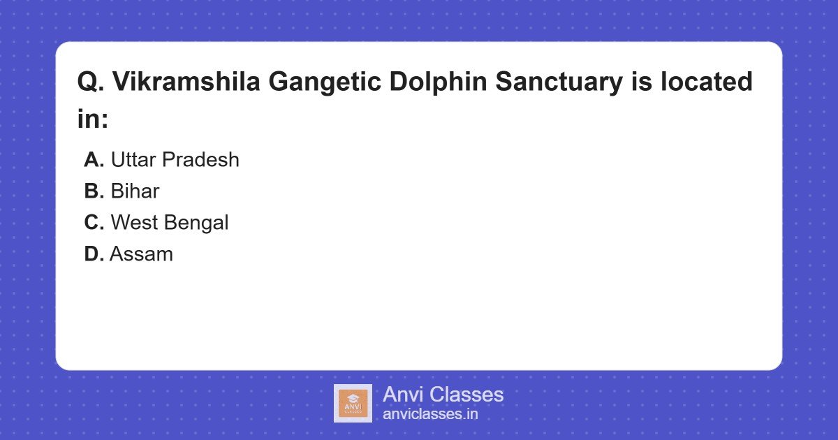 Vikramshila Dolphin Sanctuary Location